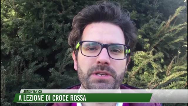 A lezione di Croce Rossa