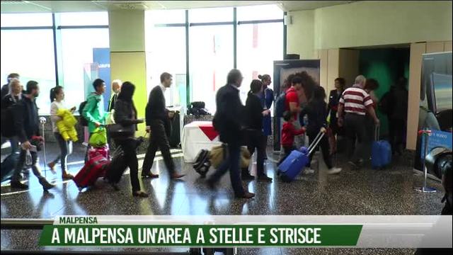 A Malpensa un'area a stelle e strisce
