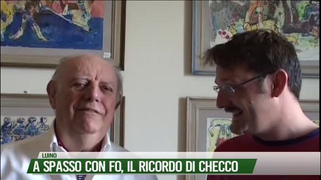 A spasso con Fo, nei ricordi di Checco