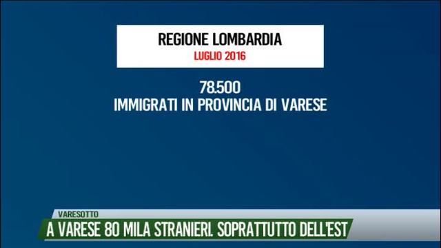 A Varese 80 mila stranieri. Soprattutto dell'Est