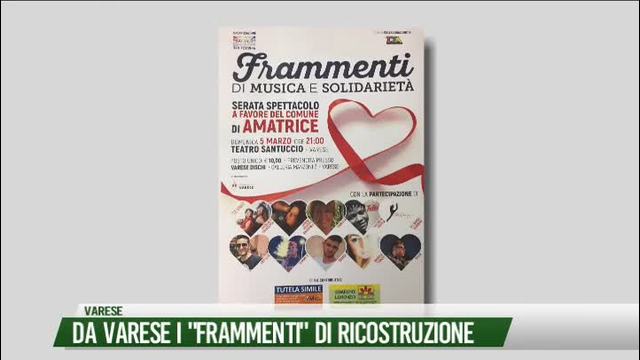 A Varese
i "frammenti" di ricostruzione