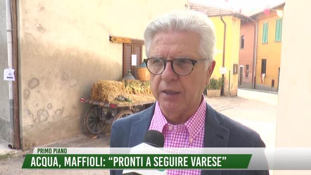 Acqua, Maffioli: "Pronti a seguire Varese"