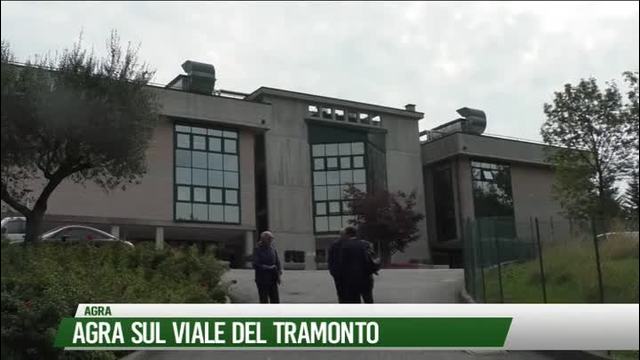 Agra sul viale del trmonto