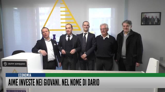 Aime invese nei giovani.
Nel nome di Dario