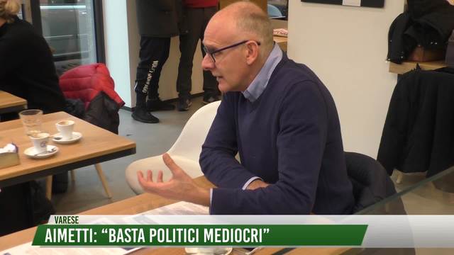 Aimetti: "Basta politici mediocri"