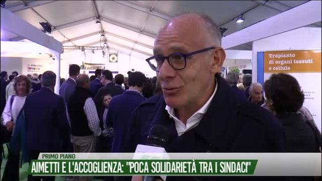Aimetti e l'accoglienza: "Poca solidarietà tra i sindaci"