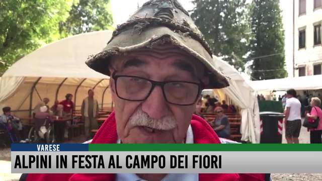Alpini in festa al Campo dei Fiori