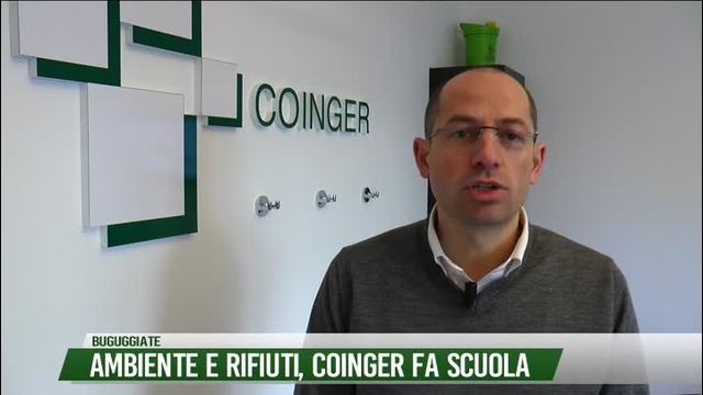 Ambiente e rifiuti,
Coinger fa scuola