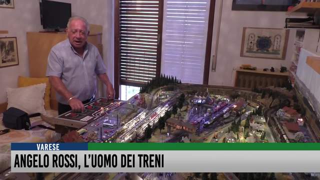 Angelo Rossi, l'uomo dei treni