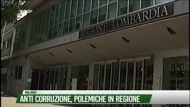 Anticorruzione, polemiche in regione