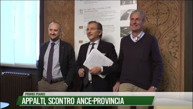 Appalti, scontro ANCE-Provincia