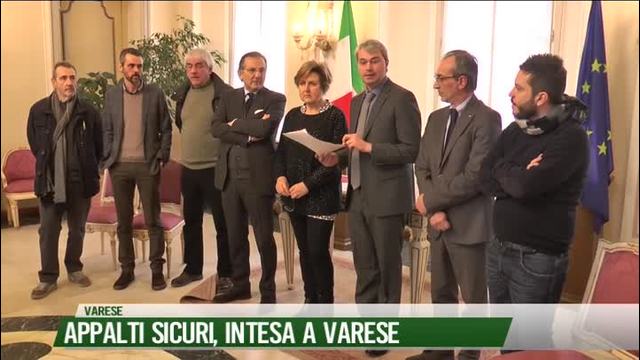 Appalti sicuri, intesa a Varese