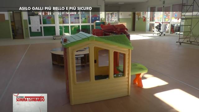 Asilo Galli: più bello e più sicuro