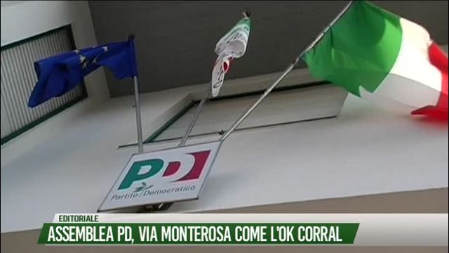 Assemblea PD, via Monterosa come l'Ok Corral