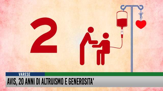 AVIS, 20 anni di altruismo e generosità