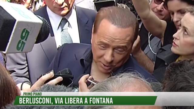 Berlusconi, via libera a Fontana