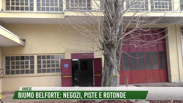 Biumo-Belforte: negozi, piste e rotonde