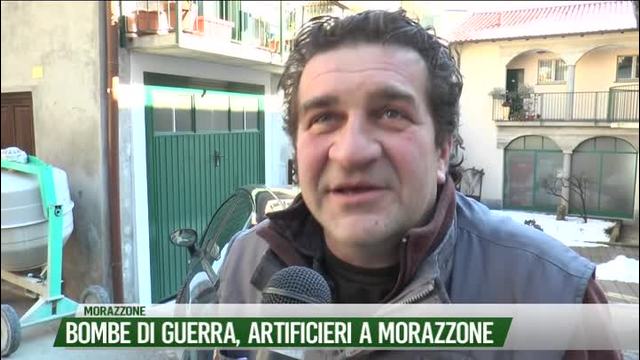 Bombe di guerra, artificieri a Morazzone