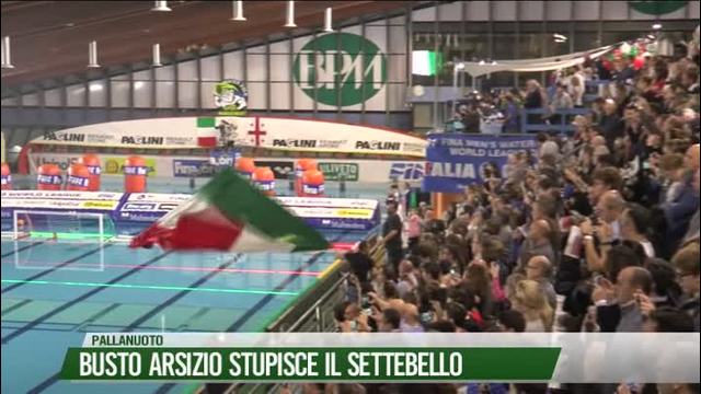 Busto Arsizio stupisce il Settebello