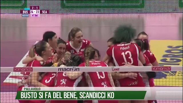 Busto si fa Del Bene, Scandicci KO