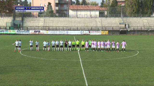 Calcio: Legnano - Acc.Sandonatese 1t