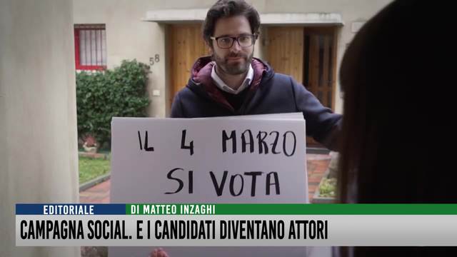 Campagna social. E i candidati diventano attori