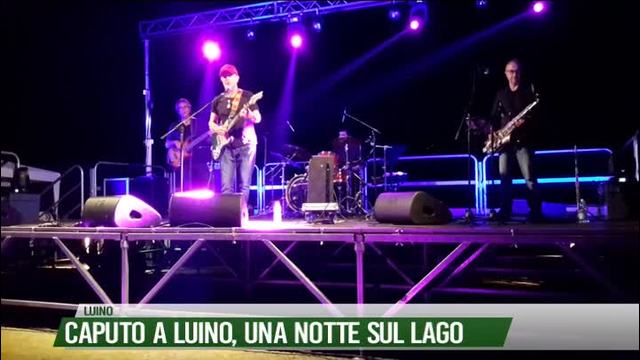 Caputo a Luino, una notte sul lago
