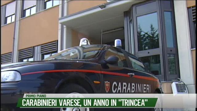 Carabinieri Varese, un anno in "trincea"