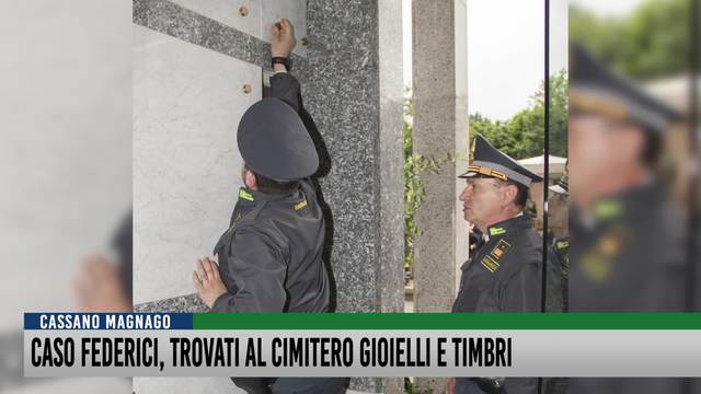 Caso Federici, trovati al cimitero gioielli e timbri