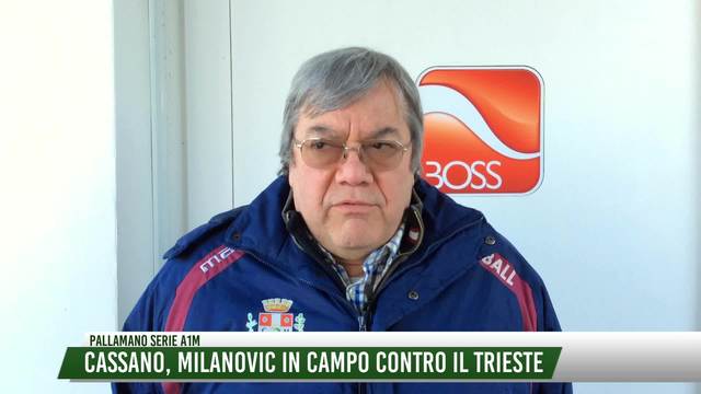 Cassano, Milanovic in campo contro il Trieste