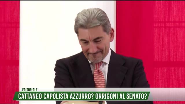 Cattaneo capolista azzurro? Orrigoni al Senato?