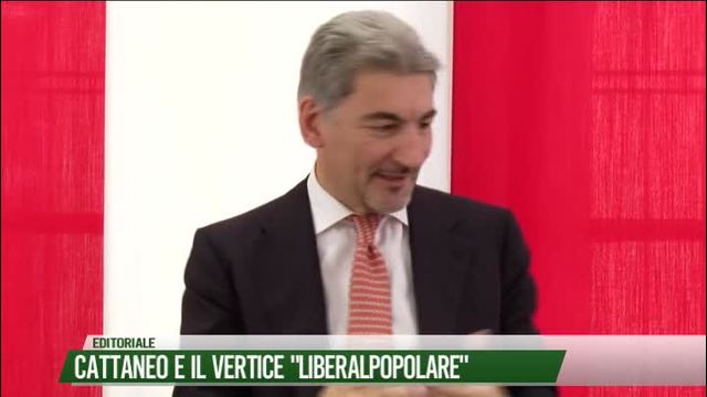 Cattaneo e il vertice "Liberalpopolare"