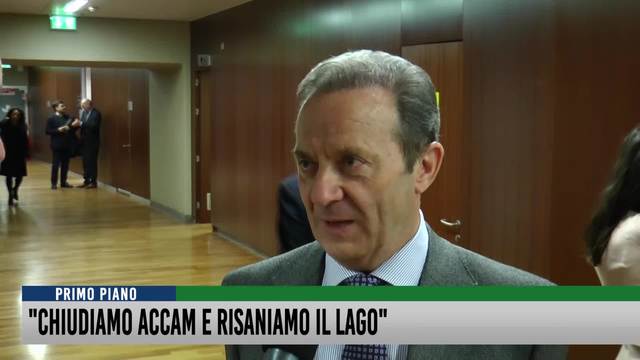 "Chiudiamo Accam e risaniamo il lago"