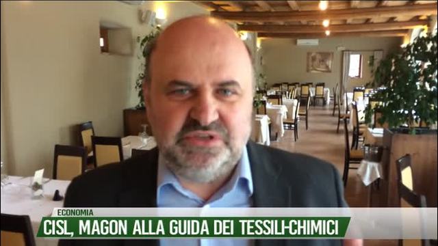 CISL, Magon alla guida dei tessili-chimici