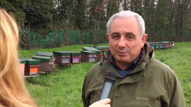 Con l'agronomo Ignazio Perego nello splendido frutteto della Fondazione Miniprio