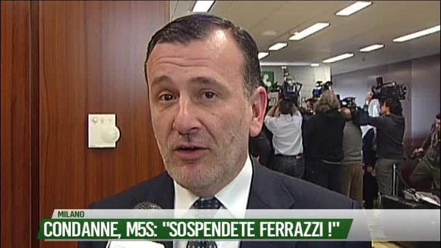Condanne, M5S: "Sospendete Ferrazzi"