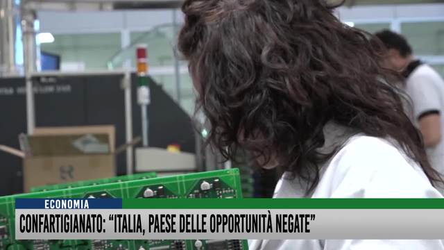 Confartigianato: "Italia, il Paese delle opportunità negate"