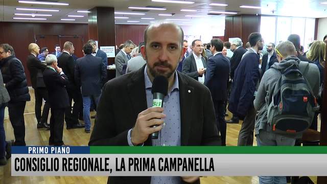 Consiglio regionale, la prima campanella