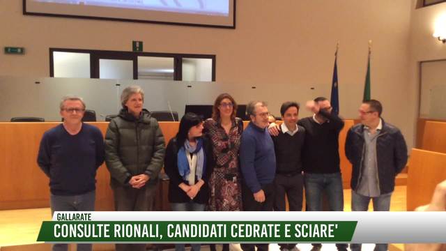 Consulte rionali, Candidati Cedrate e Sciaré