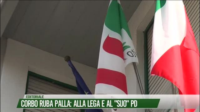 Corbo ruba palla: alla Lega e al "suo" PD