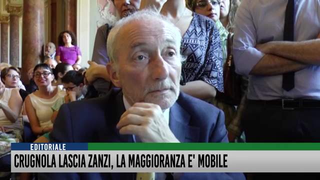 Crugnola lascia Zanzi, la maggioranza è mobile