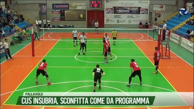Cus Insubria, sconfitta come da programma