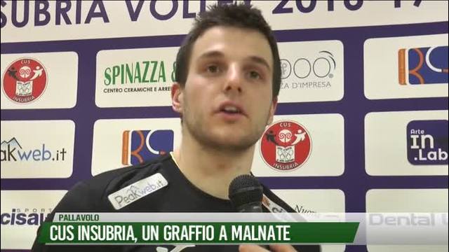 Cus Insubria, un graffio a Malnate