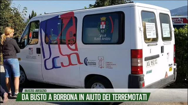 Da Busto a Borbona in aiuto dei terremotati