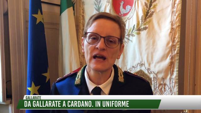 Da Gallarate a Cardano. In uniforme