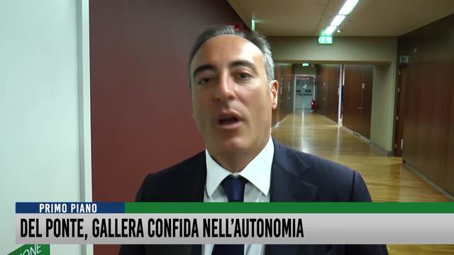 Del Ponte, Gallera confida nell'autonomia