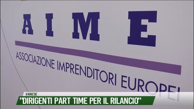 Dirigenti part-time per il rilancio