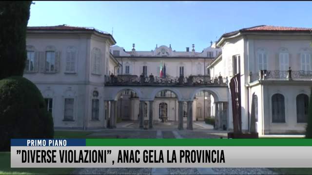 "Diverse violazioni",
Anac gela la Provincia