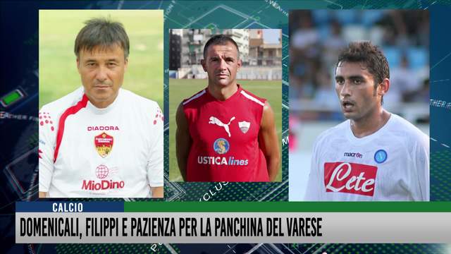 Domenicali, Filippi, Pazienza. tre mister per una panchina