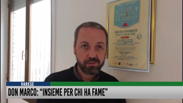 Don Marco: "Insieme per chi ha fame"
